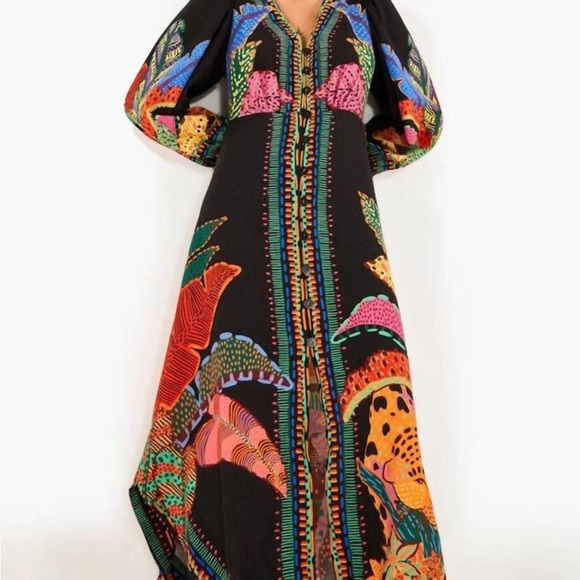 SOLD SOLD Farm Rio dress in good condition size medium - Picture 2 of 7